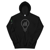 Black Hoodie - Grey Logo