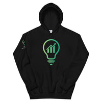 Black Hoodie - Green Logo